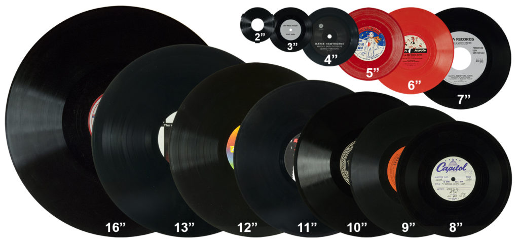 Records Vinyl Sizes